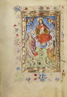 The Last Judgment; Book of Hours, after 1460. Creator: Unknown