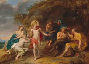Ears Prints: The Judgment of Midas, c. 1640. Creator: Jan van den Hoecke