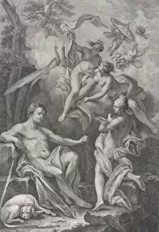 Aphrodite Gallery: The Judgment of Paris, 1748-88. Creator: Fabio Berardi