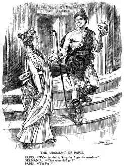 Images Dated 12th January 2008: The Judgment of Paris, the Paris Conference, First World War, March-June 1916, (c1920)