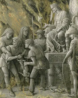Mantegna Prints: The Judgment of Solomon, 1495. Creator: Mantegna, Andrea (1431-1506)