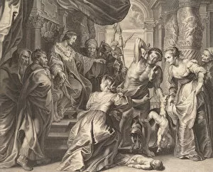 Boetius Adams Bolswert Gallery: The Judgment of Solomon, 1595-1633. Creator: Boetius Adams Bolswert