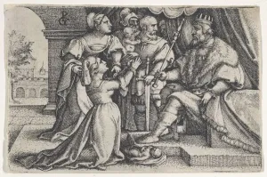 Jews Gallery: The Judgment of Solomon. Creator: Georg Pencz