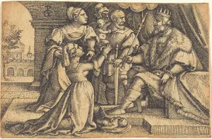 Claim Prints: The Judgment of Solomon. Creator: Georg Pencz