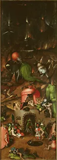 The Last Judgment. Winged Altar after Hieronymus Bosch, ca 1521-1525