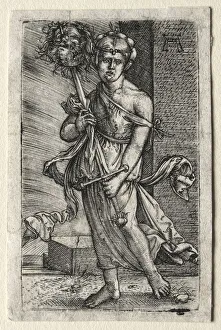 Albrecht Altdorfer German Prints: Judith, 1520-1526. Creator: Albrecht Altdorfer (German, c. 1480-1538)