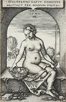 Judith Prints: Judith, 1547. Creator: Sebald Beham