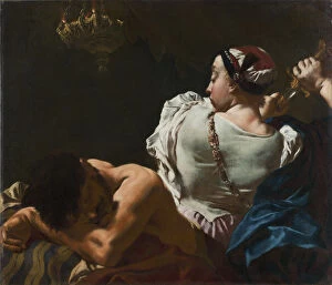Gian Battista 1683 1754 Gallery: Judith Beheading Holofernes, Mid of the 18th cen.. Creator: Piazzetta, Gian Battista (1683-1754)