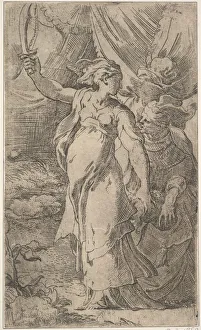 Judith Gallery: Judith, early 16th century. Creator: Parmigianino