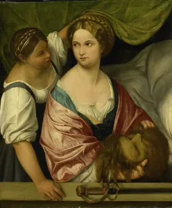 Decapitate Prints: Judith with the Head of Holofernes, 1500-1539. Creator: Pordenone