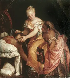 Beheaded Prints: Judith with the Head of Holofernes, 1570. Creator: Veronese, Paolo (1528-1588)