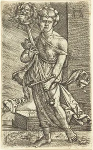 Judith with the Head of Holofernes, c. 1520/1530. Creator: Albrecht Altdorfer