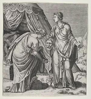 Assyria Collection: Judith with the Head of Holofernes. Creator: Balthazar van den Bos