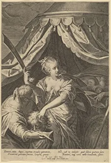 Gillis Sadeler Ii Prints: Judith with the Head of Holofernes. Creator: Aegidius Sadeler II