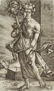 Altdorfer Prints: Judith with the Head of Holofernes. n. d. Creator: Albrecht Altdorfer