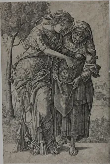 Mantegna Prints: Judith with the Head of Holofernes, n.d. Creator: Girolamo Mocetto