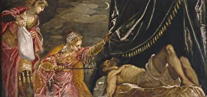 Judith and Holofernes. Artist: Tintoretto, Jacopo (1518-1594)