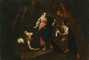 Decapitation Prints: Judith and Holofernes, c1770s. Creator: Franz Anton Maulbertsch