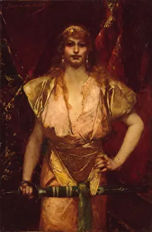 Jean Joseph Prints: Judith, possibly ca. 1886. Creator: Jean Joseph Benjamin Constant
