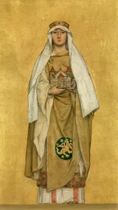 Elopement Prints: Judith, Wife of Baldwin I of Flanders, 1889. Creator: Albrecht De Vriendt