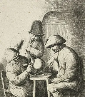 Empty Prints: The empty jug, 1653?. Creator: Adriaen van Ostade