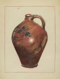 Colour Scheme Prints: Jug, 1935/1942. Creator: Salvatore Borrazzo
