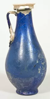 Glass Blown Technique Collection: Jug, 3rd-4th century. Creator: Unknown