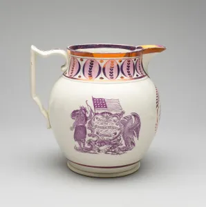 Double Headed Eagle Gallery: Jug, c. 1800. Creator: Unknown
