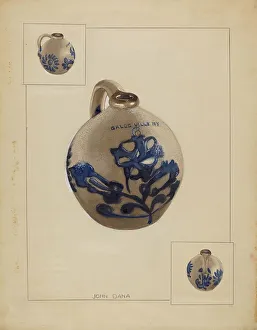 Trademark Prints: Jug, c. 1936. Creator: John Dana