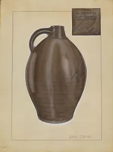 Trademark Prints: Jug, c. 1936. Creator: John Dana