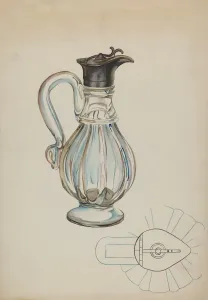 Roberta Elvis Prints: Jug, c. 1936. Creator: Roberta Elvis