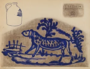 Jug, c. 1936. Creator: Yolande Delasser