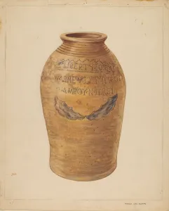 Francis Law Durand Prints: Jug, c. 1937. Creator: Francis Law Durand