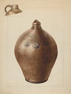 Jug, c. 1937. Creator: Yolande Delasser
