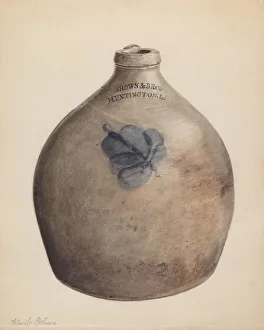 Jug, c. 1937. Creator: Yolande Delasser
