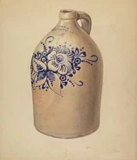 Jug, c. 1938. Creator: Elsie Wein
