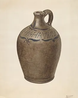 Jug, c. 1938. Creator: Frank Fumagalli