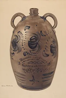 Aaron Fastovsky Prints: Jug, c. 1939. Creator: Aaron Fastovsky