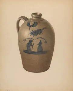 Capelli Giacinto Gallery: Jug, c. 1939. Creator: Giacinto Capelli