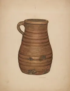 Jug, c. 1940. Creator: Clarence W Dawson