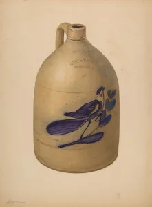 Capelli Giacinto Prints: Jug, c. 1941. Creator: Giacinto Capelli