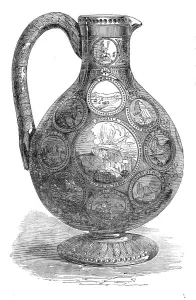 Abyssinia Prints: Jug presented to the 4th (Kings Own) Regiment, 1870. Creator: Unknown
