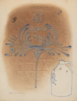 Jug, probably 1937 / 1938. Creator: George Loughridge