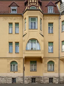 Thuringia Prints: Jugendstil villa, Triererstrasse 75, Weimar, Germany, (1903-1904), 2018