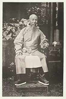 J Thompson Collection: Jui-Lin, Governor-General of the Two Kwang Provinces, c. 1868. Creator: John Thomson