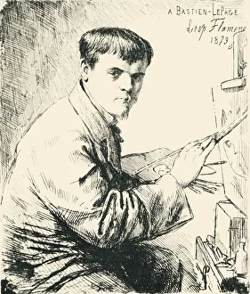 Leopold Prints: Jules Bastien-Lepage, 1879, (1903). Creator: Unknown