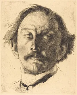 Critic Gallery: Jules Destree, 1917. Creator: Paul Albert Besnard