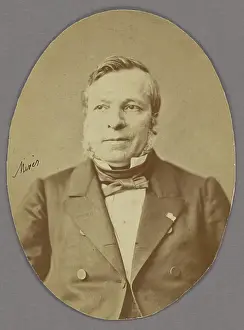 Controversy Prints: Jules Mires, financier, 1861-1865. Creator: Nadar
