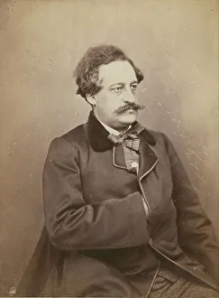 Librettist Prints: Jules Noriac, homme de lettres, negative 1860-1861; print 1870-1879. Creator: Nadar