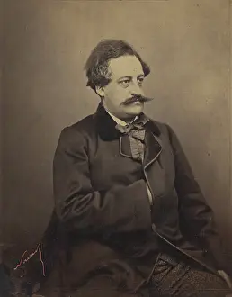 Playwright Prints: Jules Noriac, negative 1860-1861; print 1861-1869. Creator: Nadar
